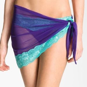 Beach Bunny Lady Lace Gun Metal & Pink Lace Cover